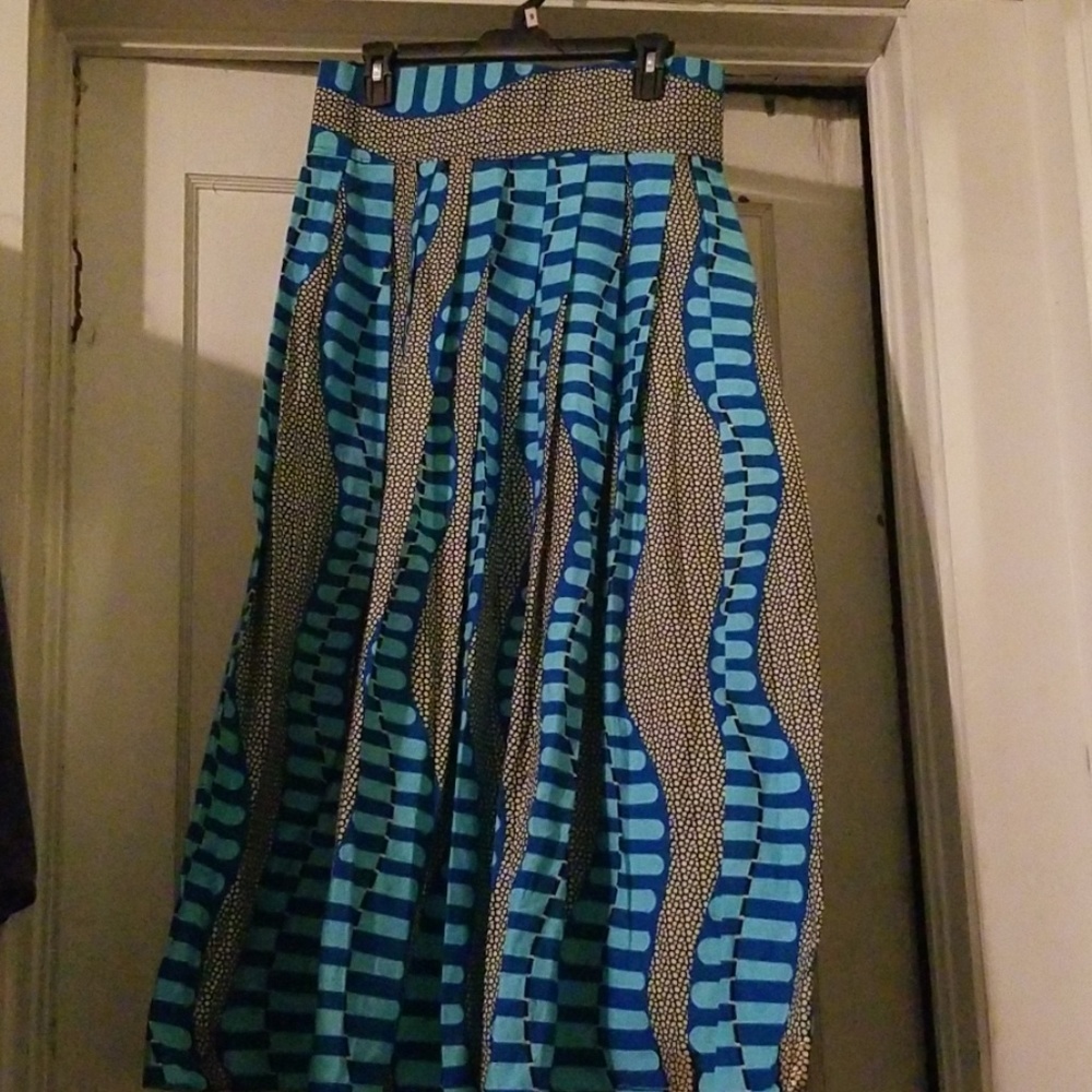 African Ankara  Print Skirt